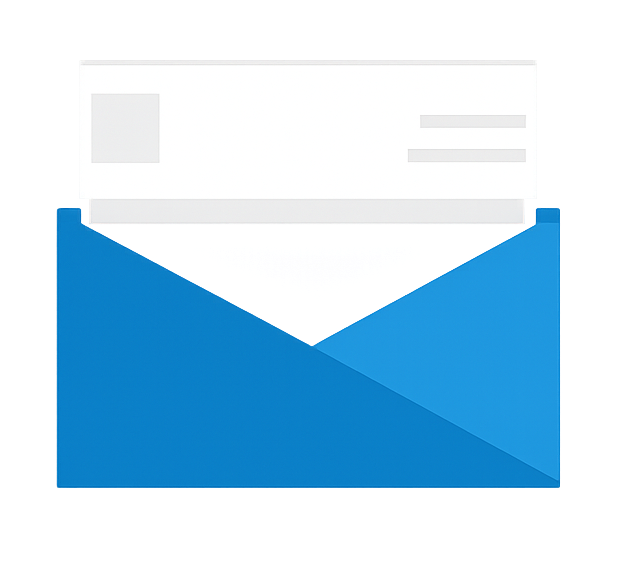 email-newsletter-blue